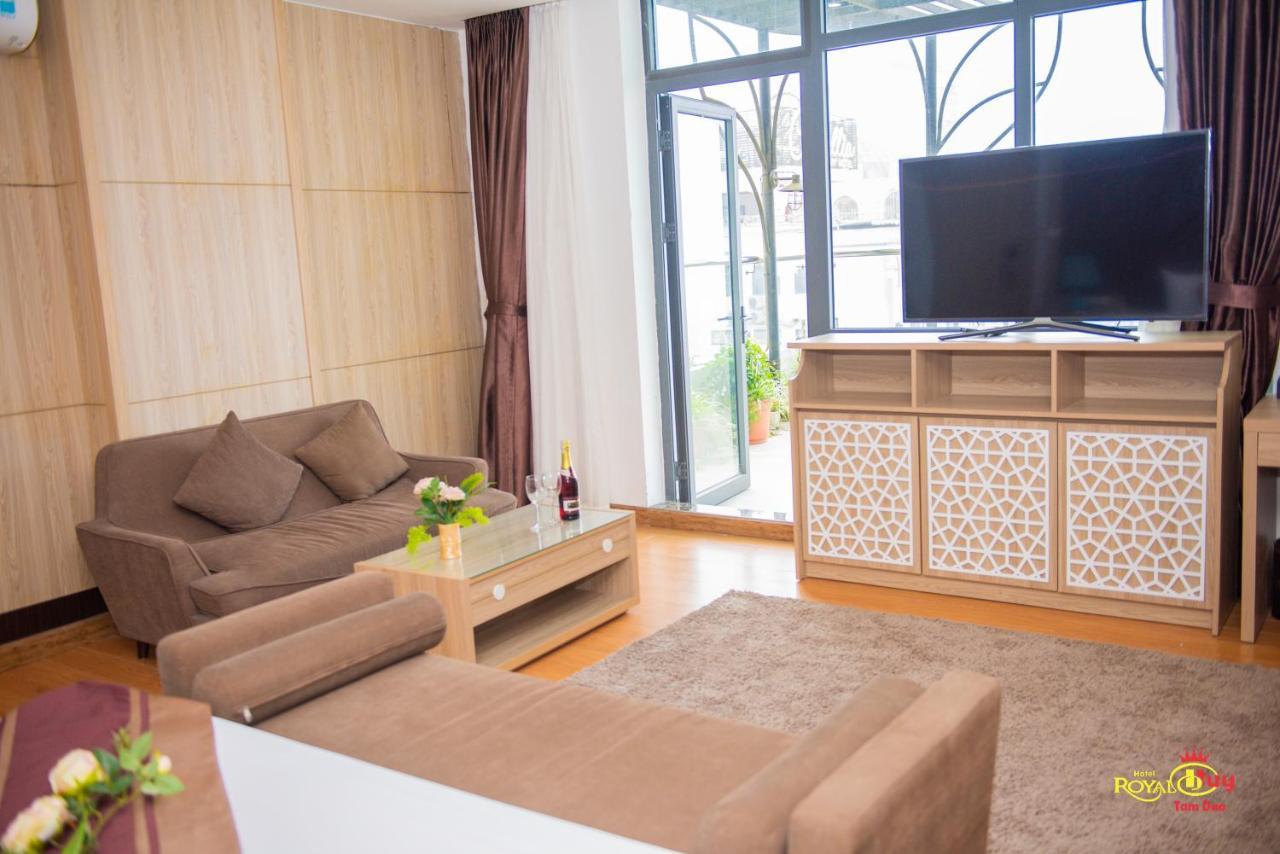 Royal Huy Hotel Tam Ðảo Exterior foto