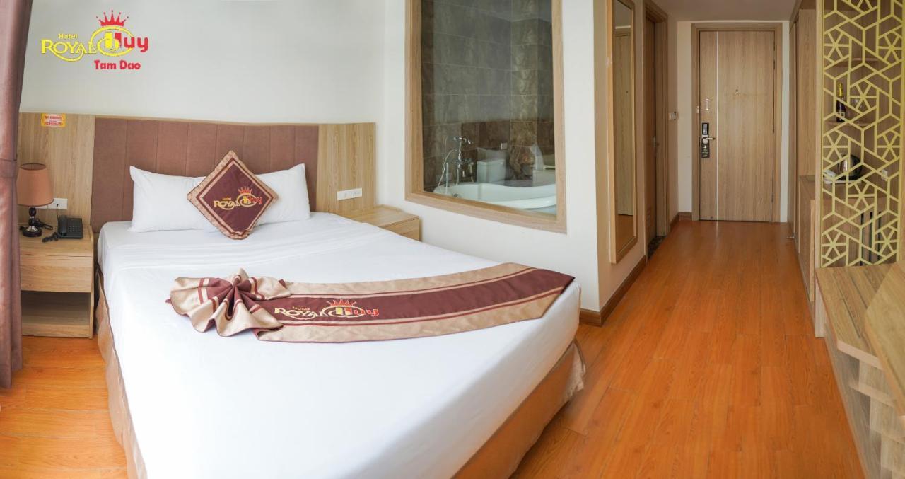 Royal Huy Hotel Tam Ðảo Exterior foto